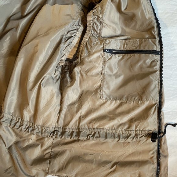 Eddie Bauer Goose Down Puffer Vest XL tan - Picture 7 of 10